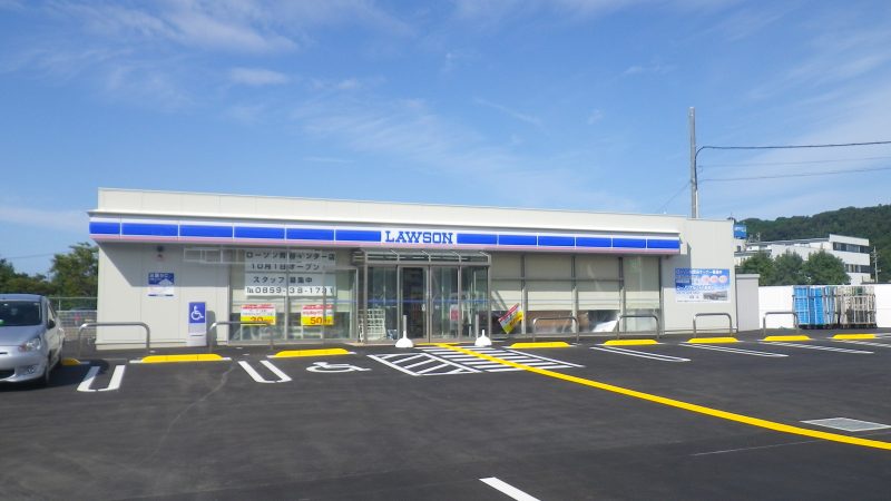 ローソン青谷インター店新築工事